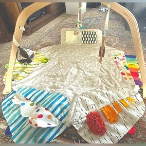 LOVEVERY | The Play Gym |Stage-Based Developmental Activity Gym & Play Mat